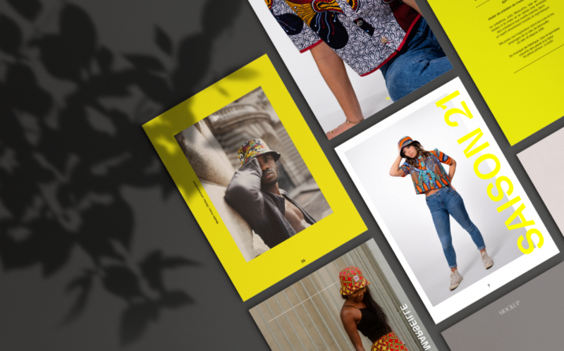 Jijel Factory — lookbook mode illustration graphique