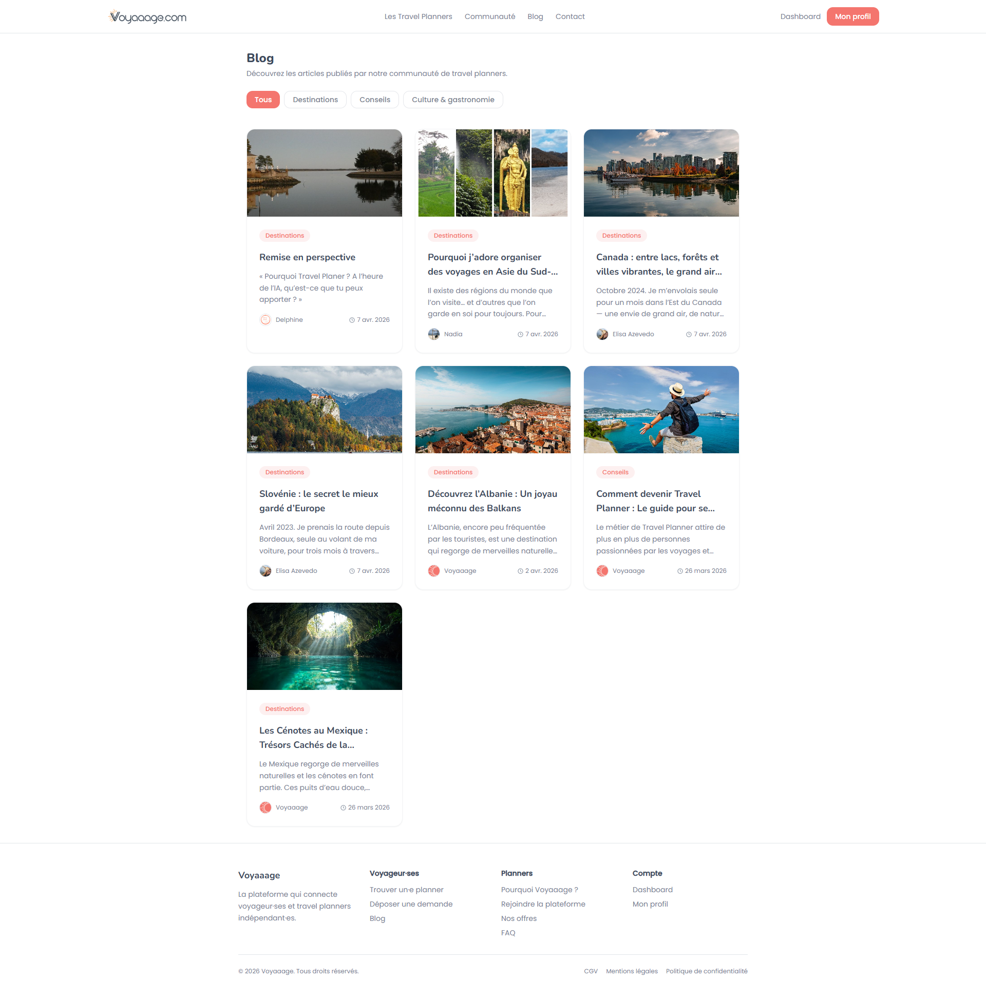Blog voyage Voyaaage