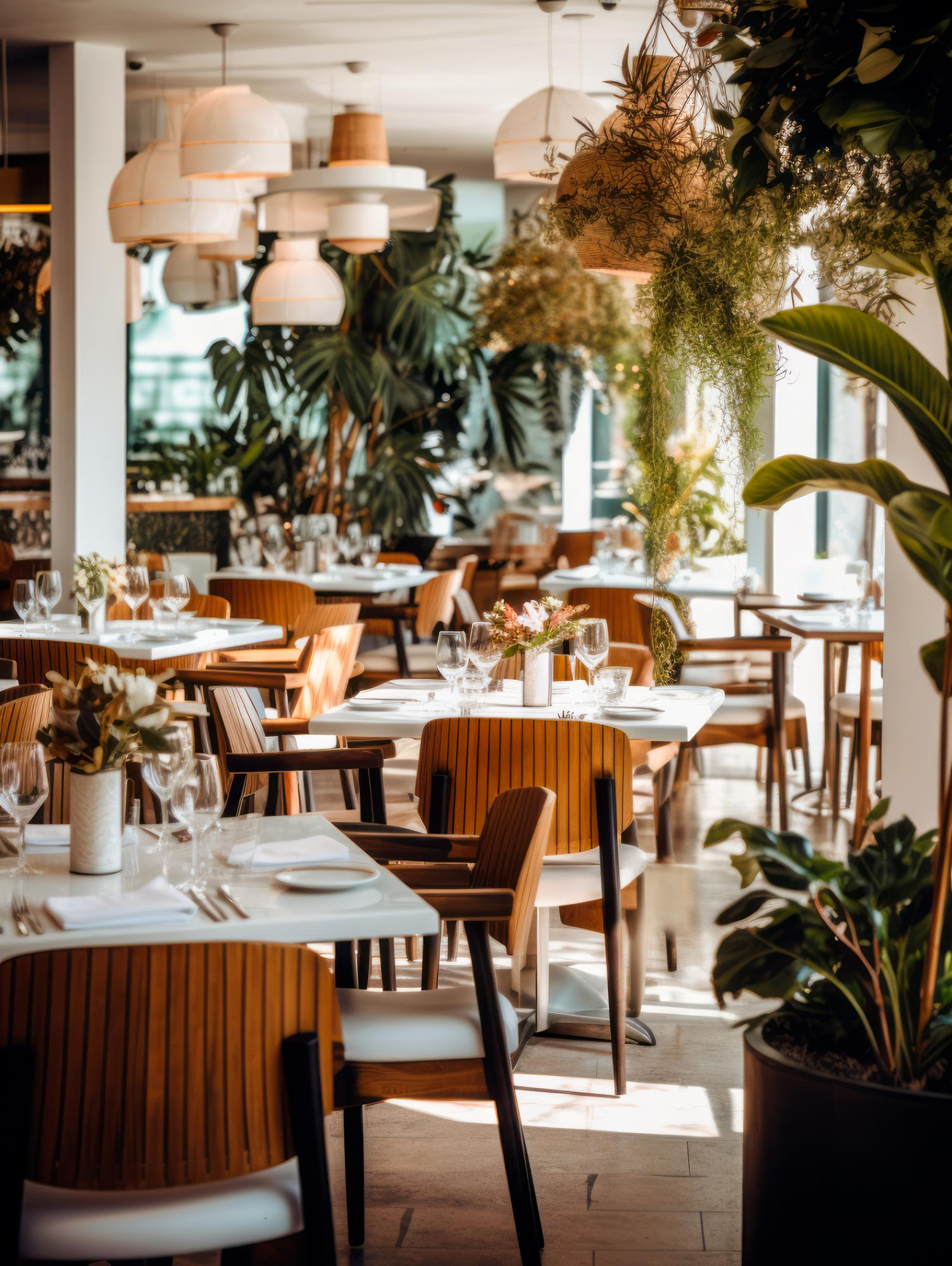 Table gastronomique élégamment dressée — communication restaurant Studio Césure